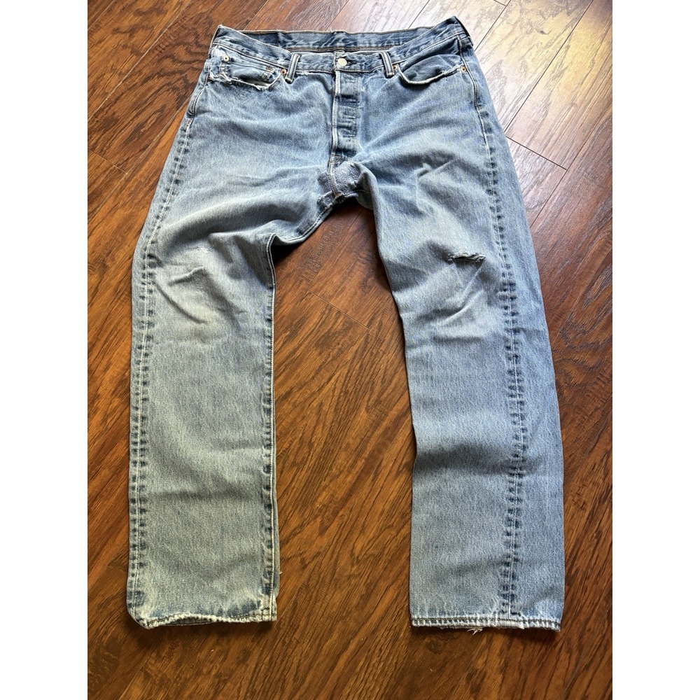 Levi's Men's Straight Jeans - Light Blue